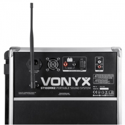Mobilny zestaw nagłośnieniowy z mikrofonami Vonyx ST100 MK2